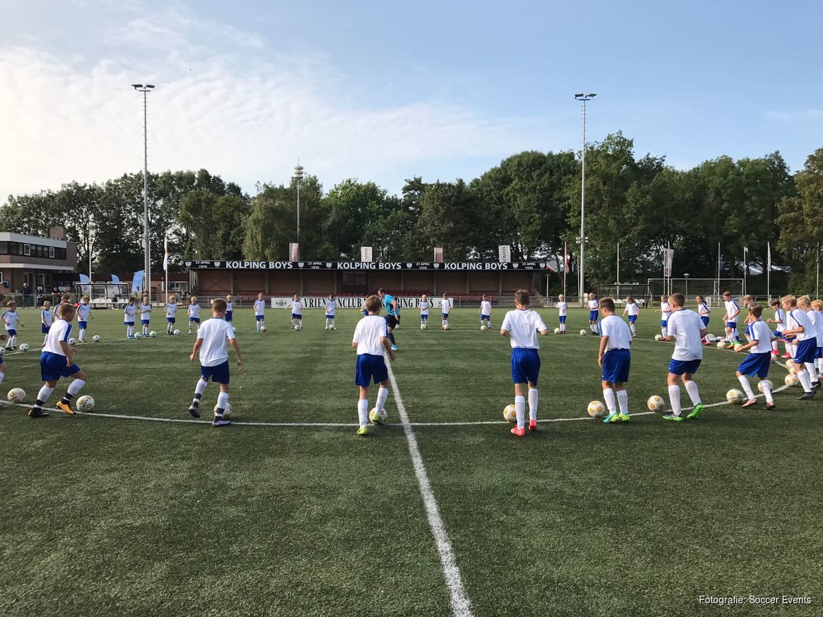 Soccer Event in de zomervakantie
