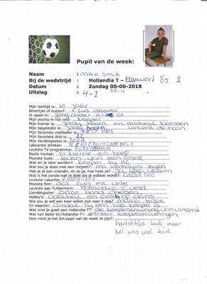Pupil vd week