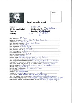 Duke Pupil van de week-1