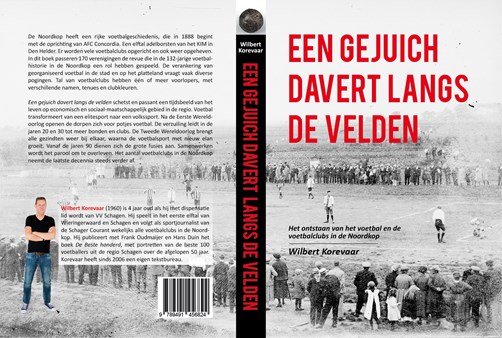 Boekcover - Een gejuich davert langs de velden