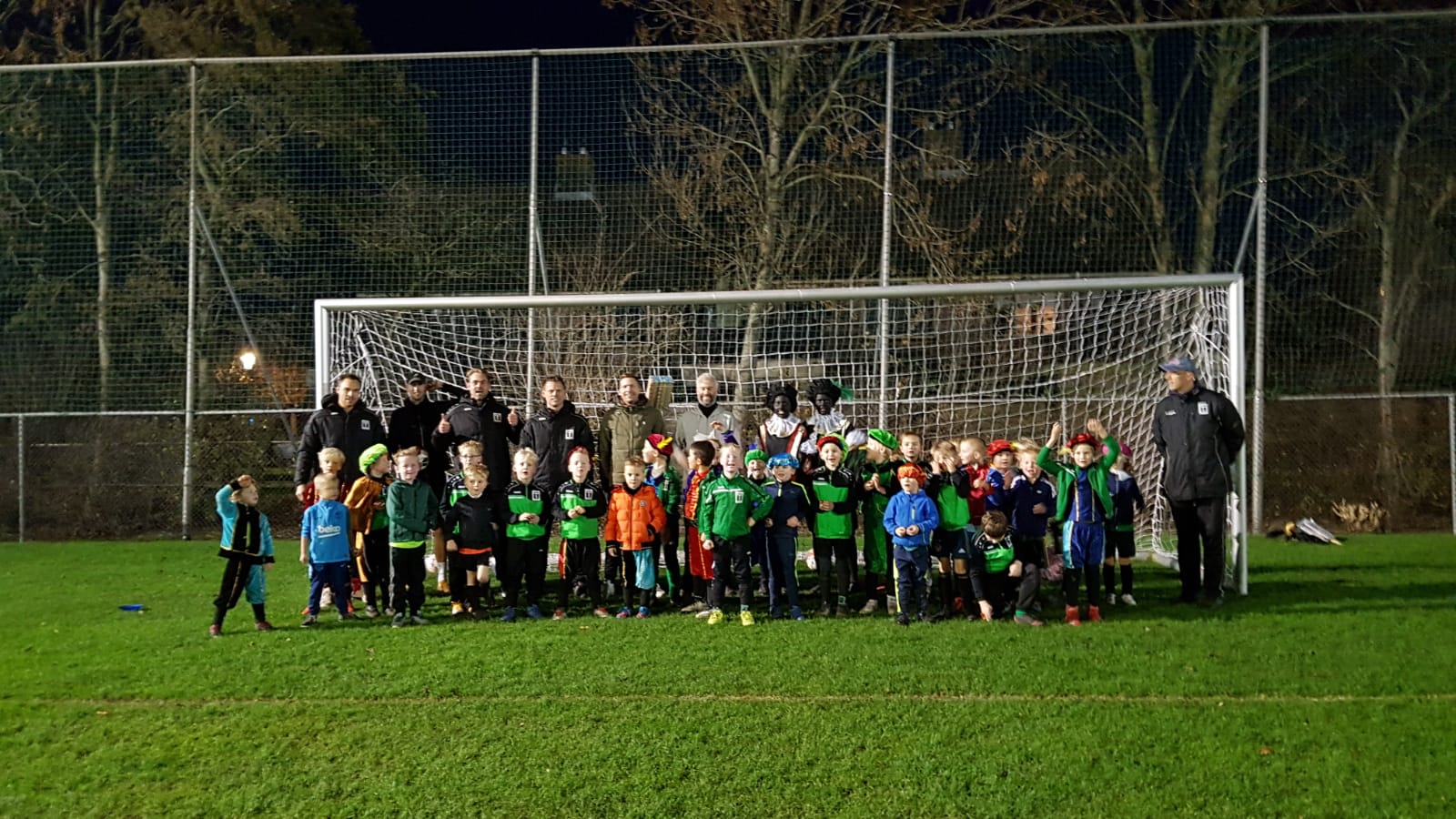 Foto's pietentraining jeugd