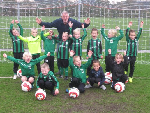 Kaboutervoetbal: vriendjes en vriendinnenmiddag