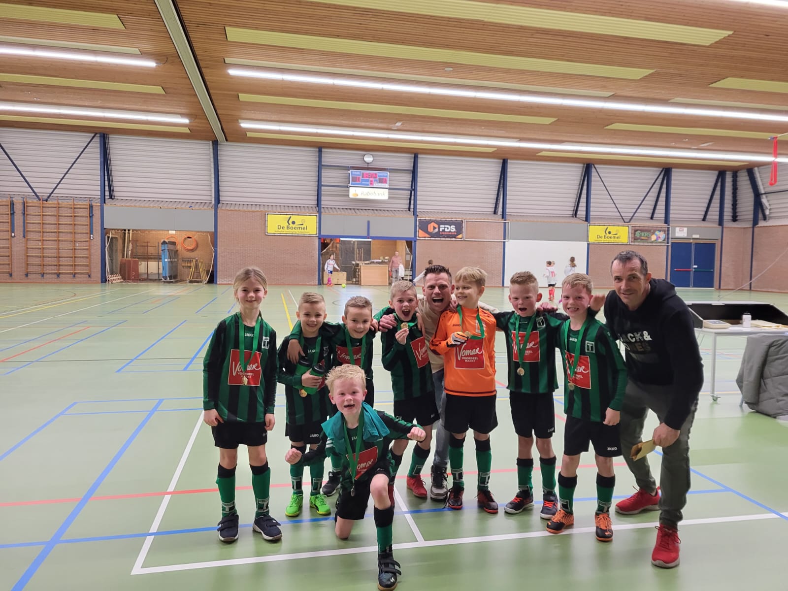 JO9-1, JO7-1 en J10-2 kampioen in de zaal