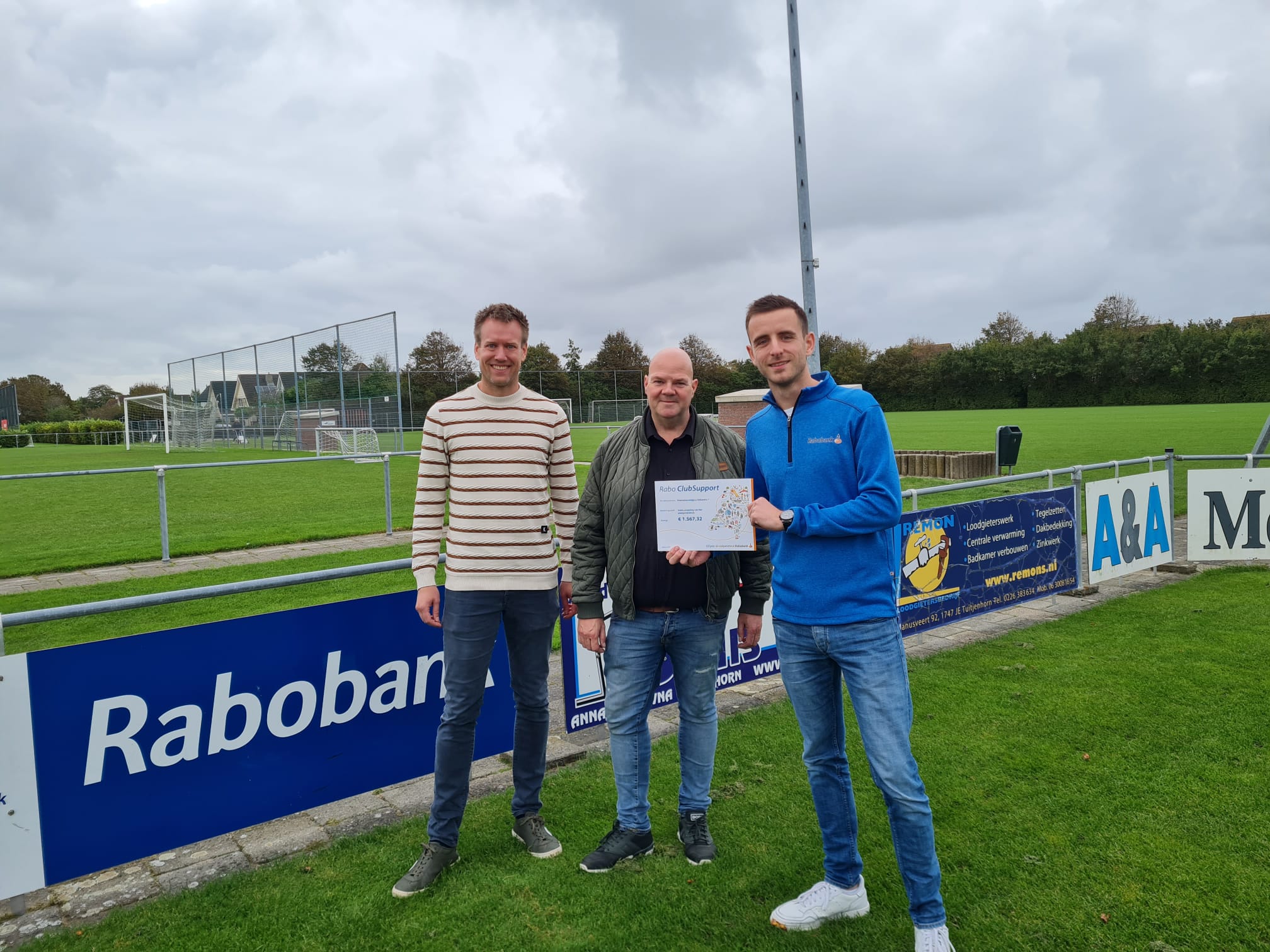 Rabo Clubsupport levert Hollandia T € 1567,- op!