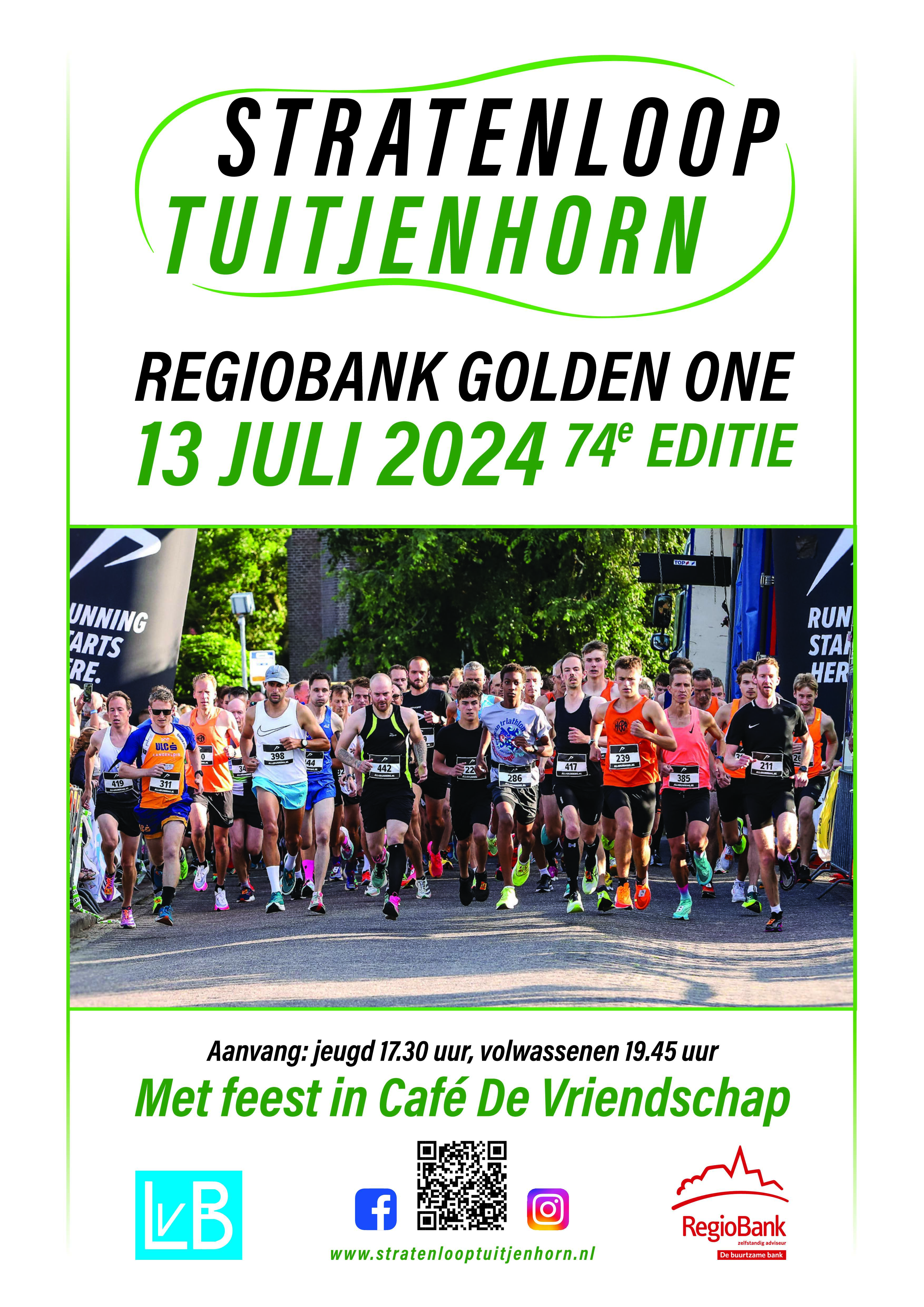 Aankondiging Stratenloop Tuitjenhorn 2024