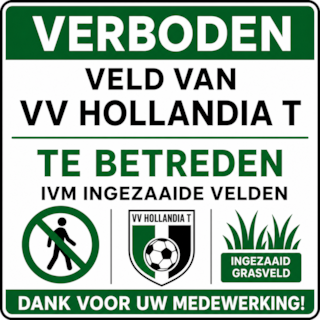 Verboden velden te betreden